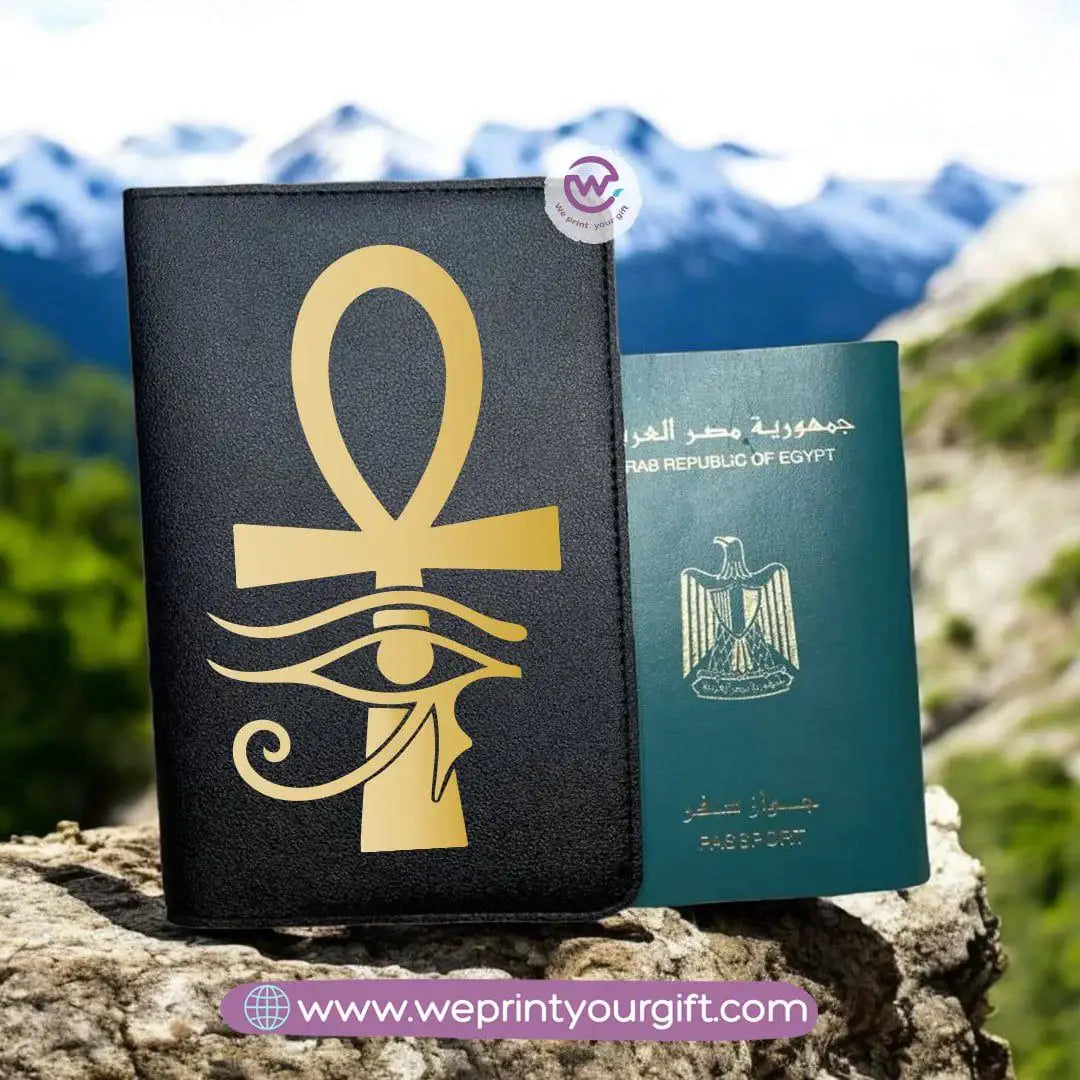 Egyptian Pharaonic Passport Cover – Artistic Travel Edition - WE PRINT