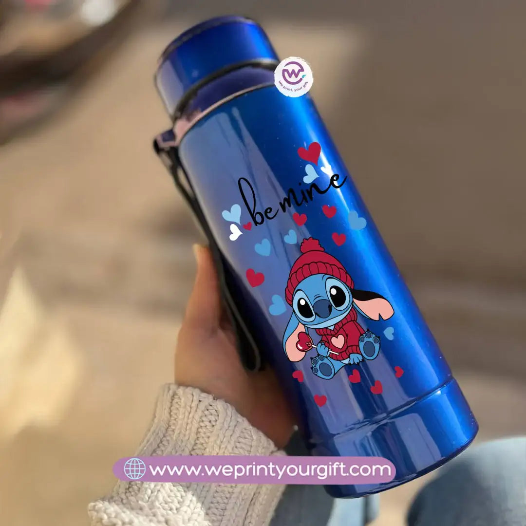 Thermal Bottle Stainless Steel with Infuser – 800ml | Valentine Stitch Design - WE PRINT
