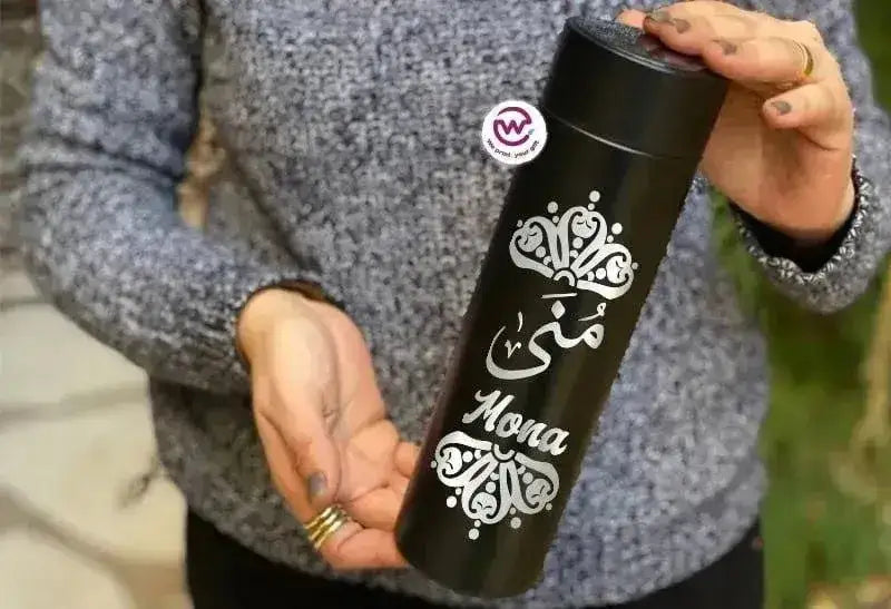 Digital Thermal Thermos Arabic Names - WE PRINT