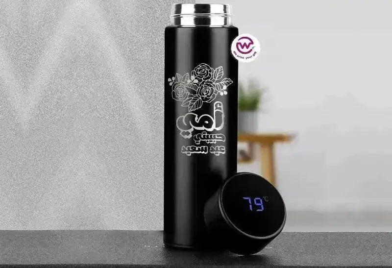 Digital Thermal Thermos -MOM - WE PRINT