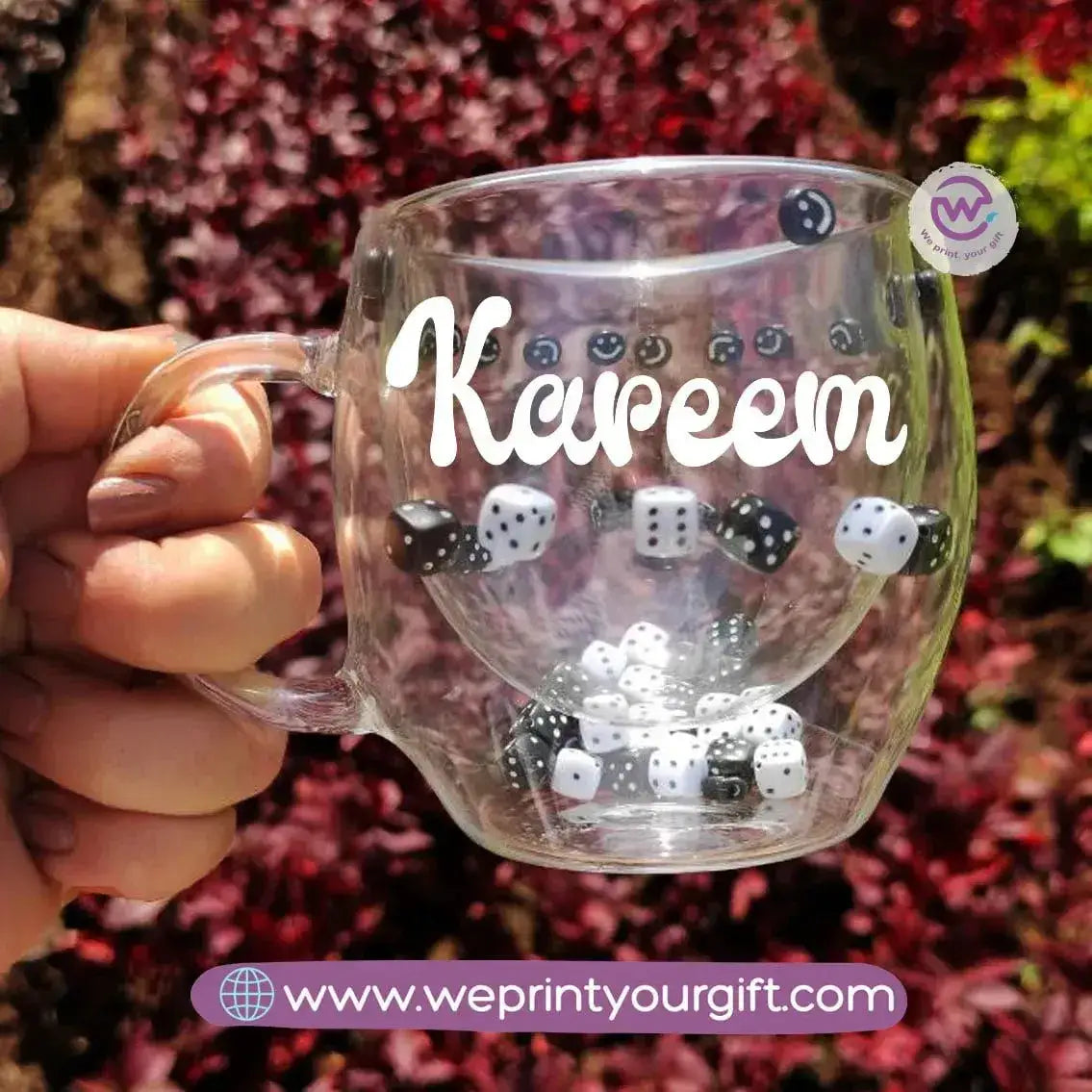 Double wall cups - Dice - WE PRINT