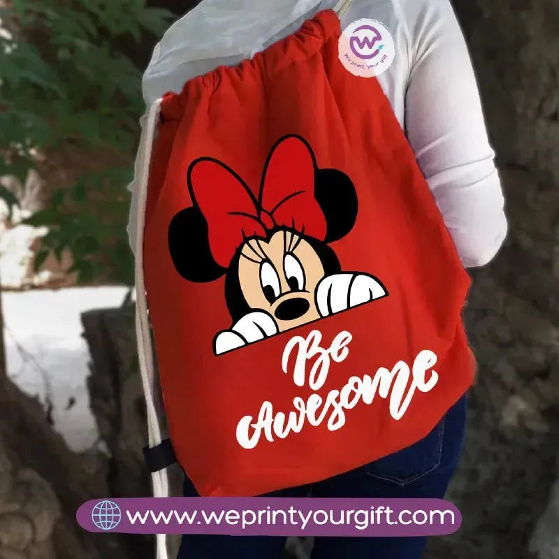 Drawstring Bag-Disney - WE PRINT