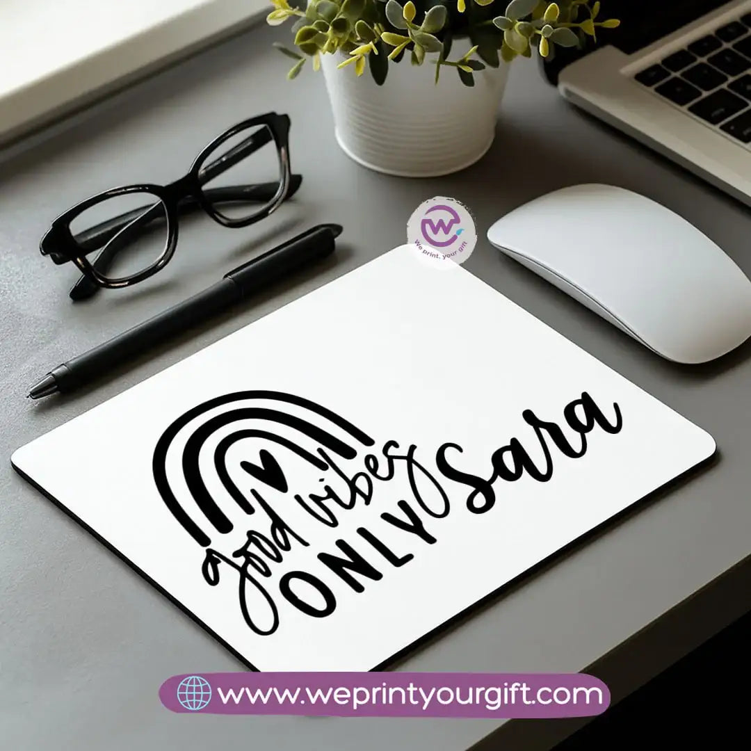 One Line Art Mouse Pad – Minimalist Artistic Desk Style - WE PRINT