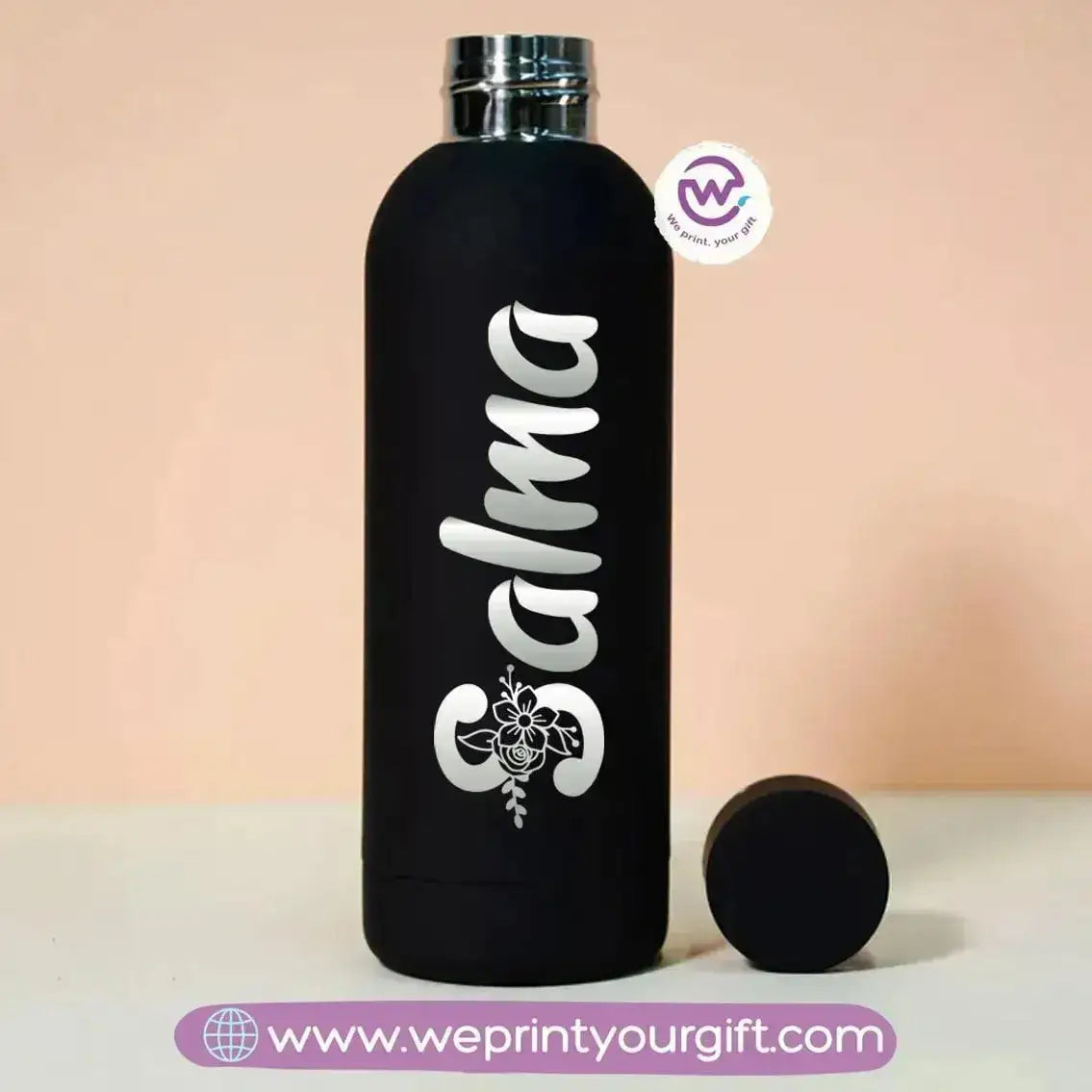Engraved Thermal Water Bottle 500 ML-Names - WE PRINT