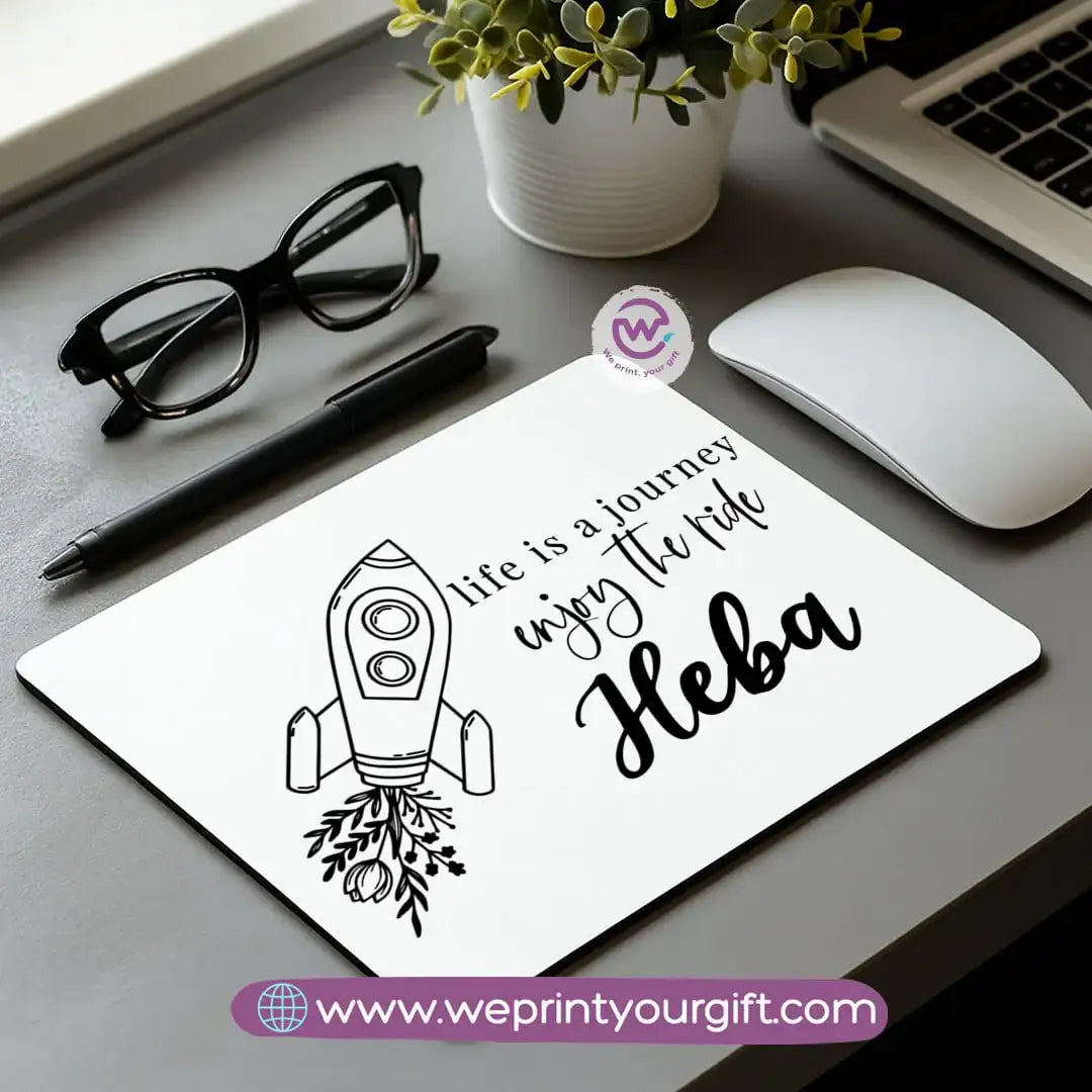 One Line Art Mouse Pad – Minimalist Artistic Desk Style - WE PRINT
