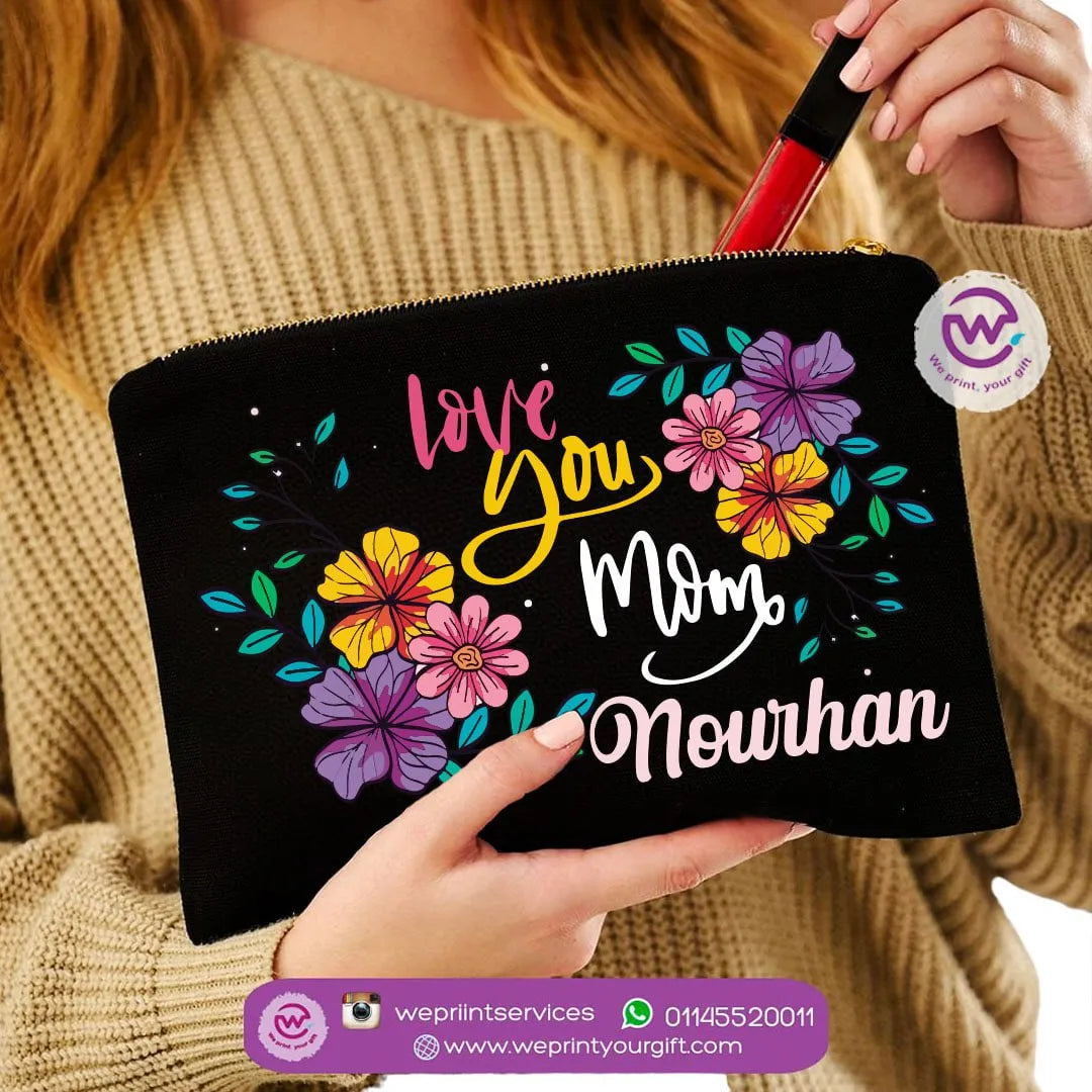 Fabric Makeup Bag- Mother’s Day - WE PRINT