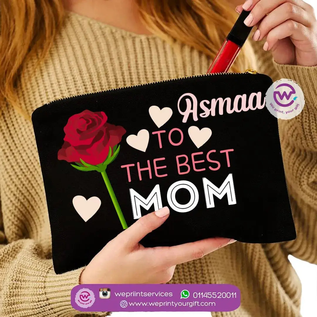 Fabric Makeup Bag- Mother’s Day - WE PRINT