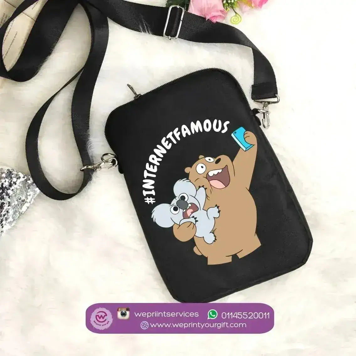 Fabric Tablet Covers - Three Bears - WE PRINT