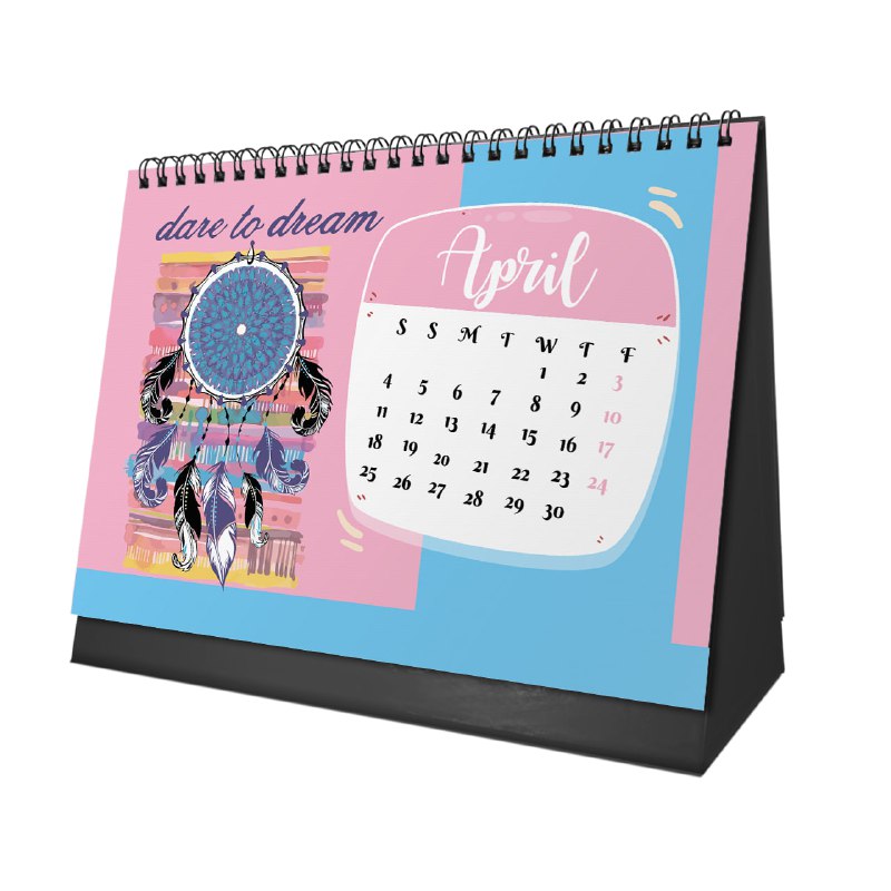 Dreamcatcher Desk Calendar 2026 - WE PRINT