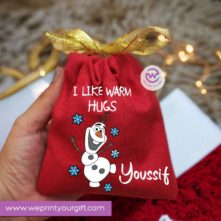 Gift Bags-Merry Christmas -Red - weprint.yourgift