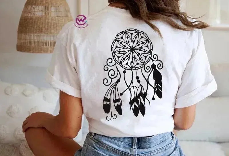 Half sleeve T-shirt -Dream Catcher-A - WE PRINT