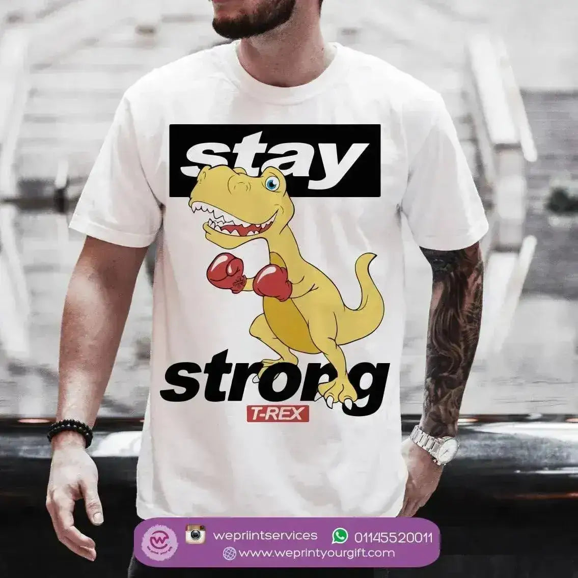 Half sleeve T-shirt- Men Designs-B - WE PRINT
