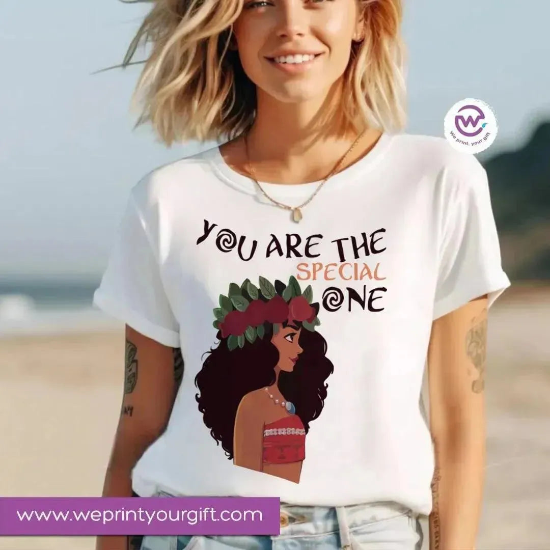 Half sleeve T-shirt- Moana - WE PRINT