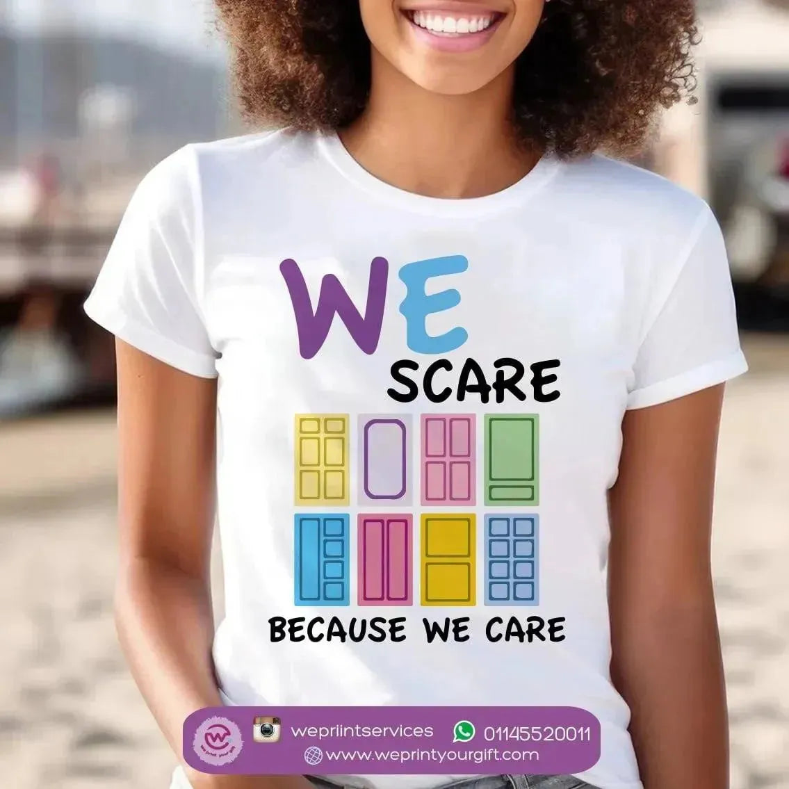 Half sleeve T-shirt- Monster inc. - WE PRINT