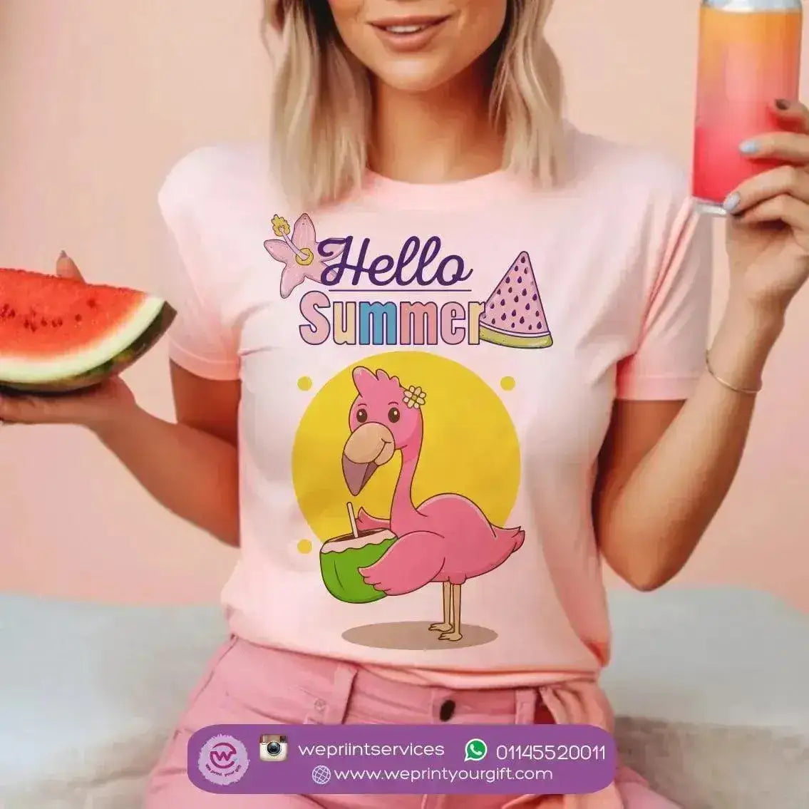 Half sleeve T-shirt- Summer-A - WE PRINT