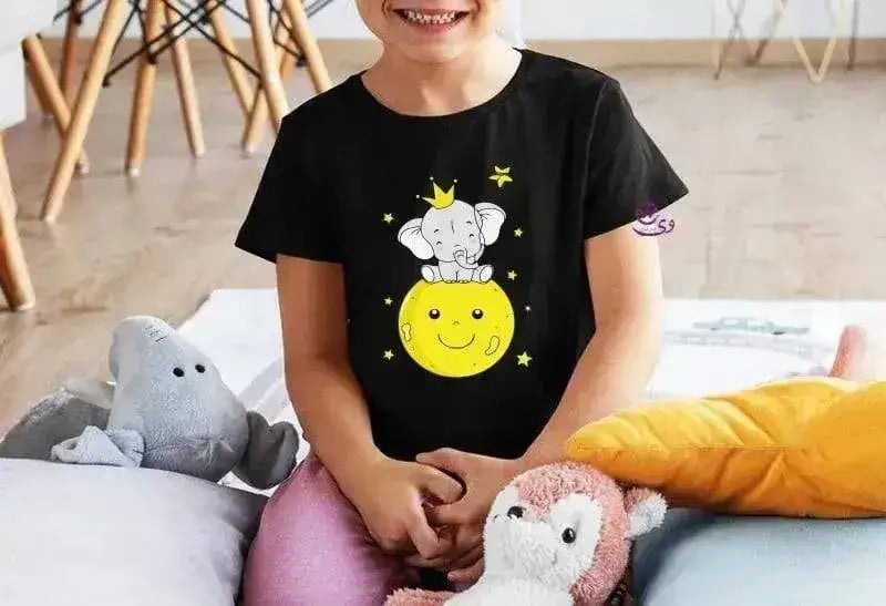 Kids half sleeve T-shirt - Elephant - WE PRINT