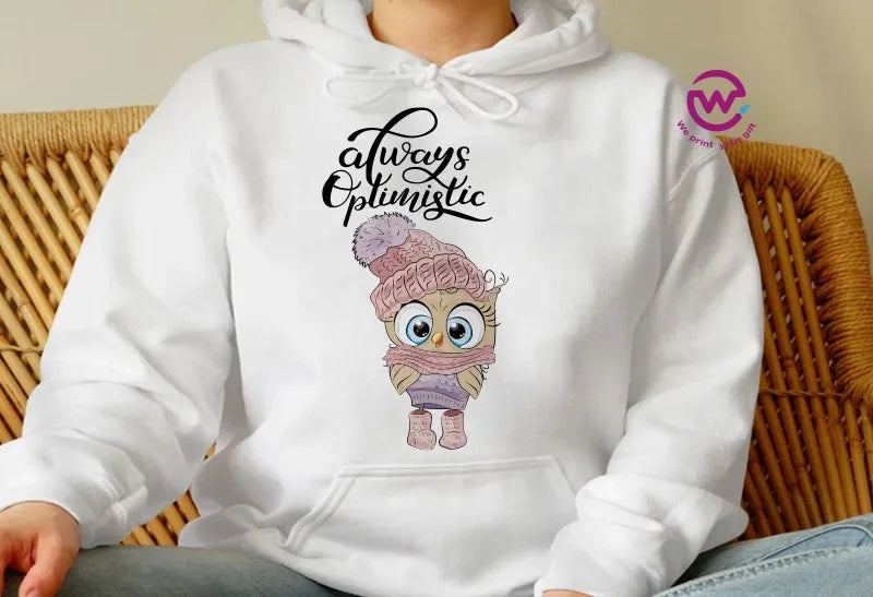 Kids hoodie-Cute Owl - WE PRINT