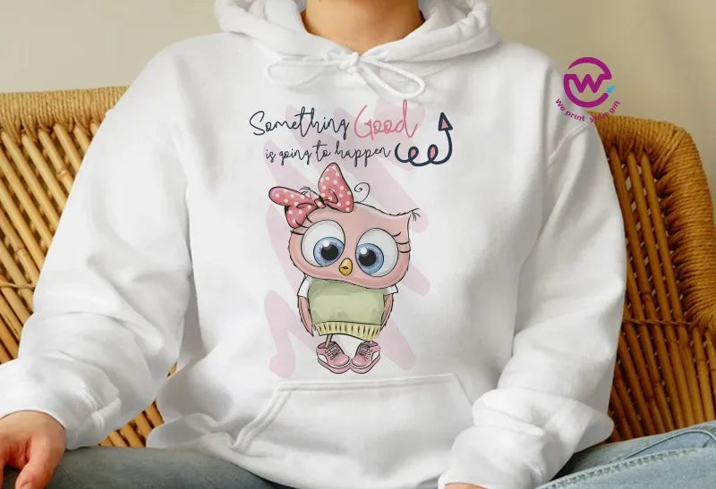 Kids hoodie-Cute Owl - WE PRINT