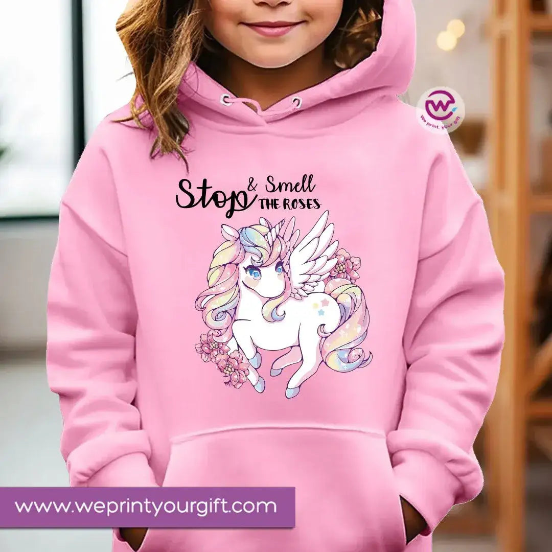 Kids hoodie-Cute Unicorn - WE PRINT