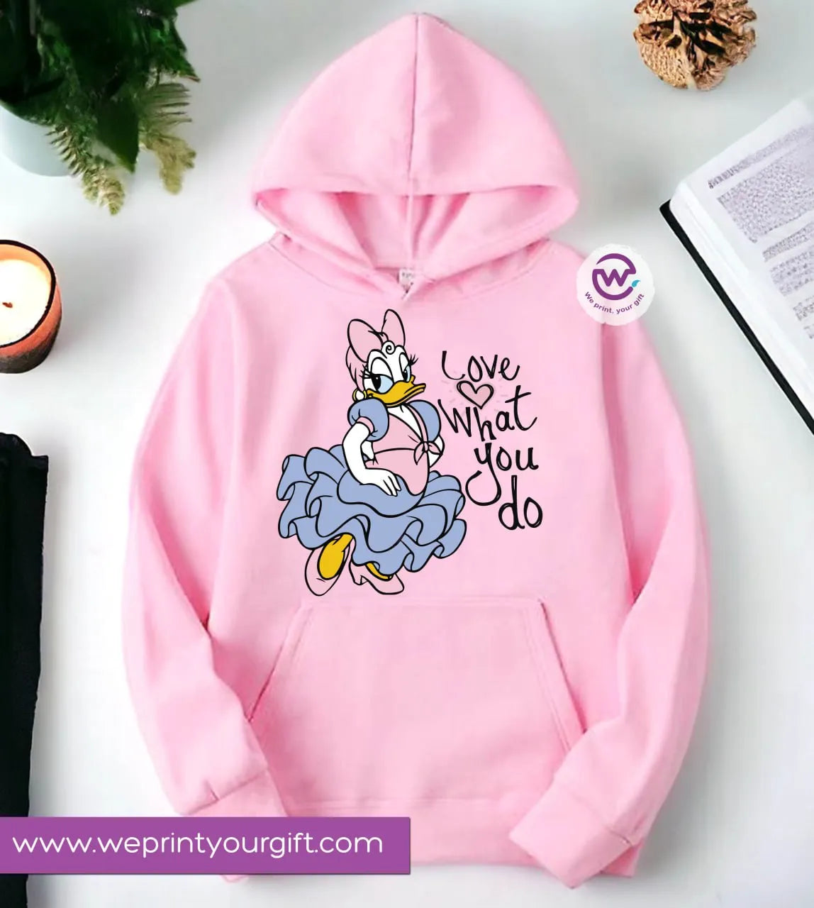 Kids hoodie-Daisy Duck - WE PRINT