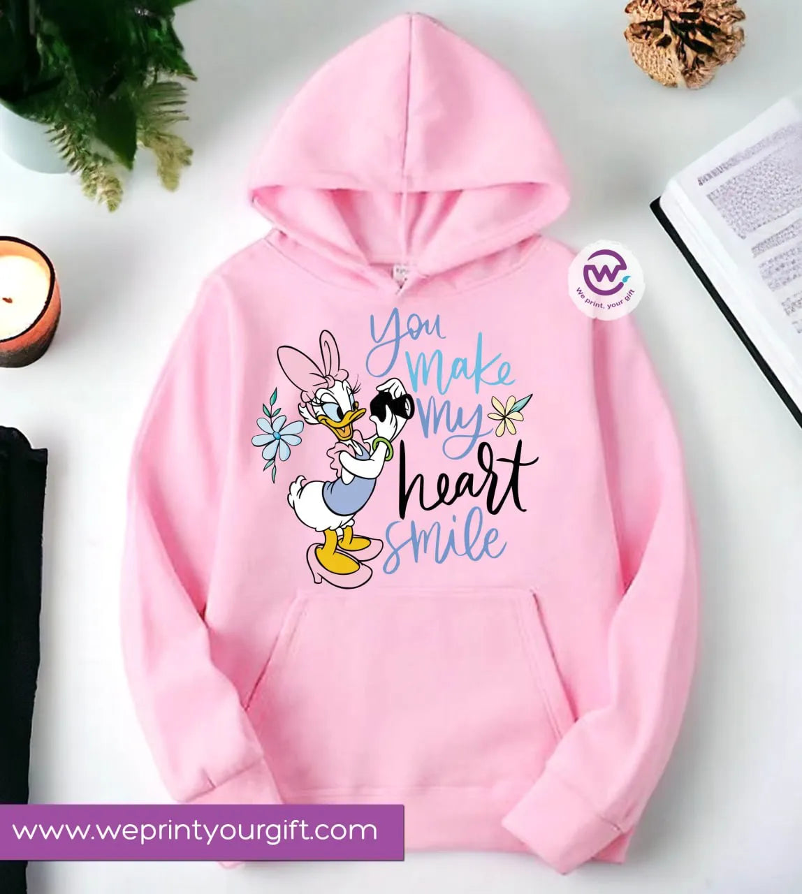 Kids hoodie-Daisy Duck - WE PRINT