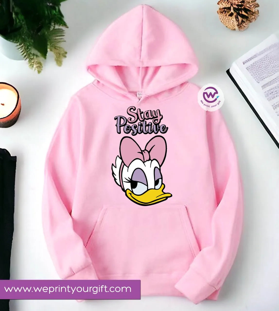 Kids hoodie-Daisy Duck - WE PRINT