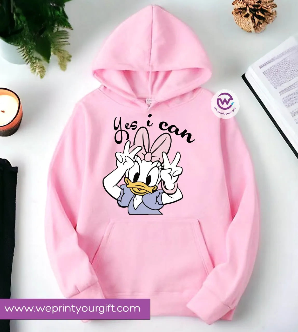 Kids hoodie-Daisy Duck - WE PRINT