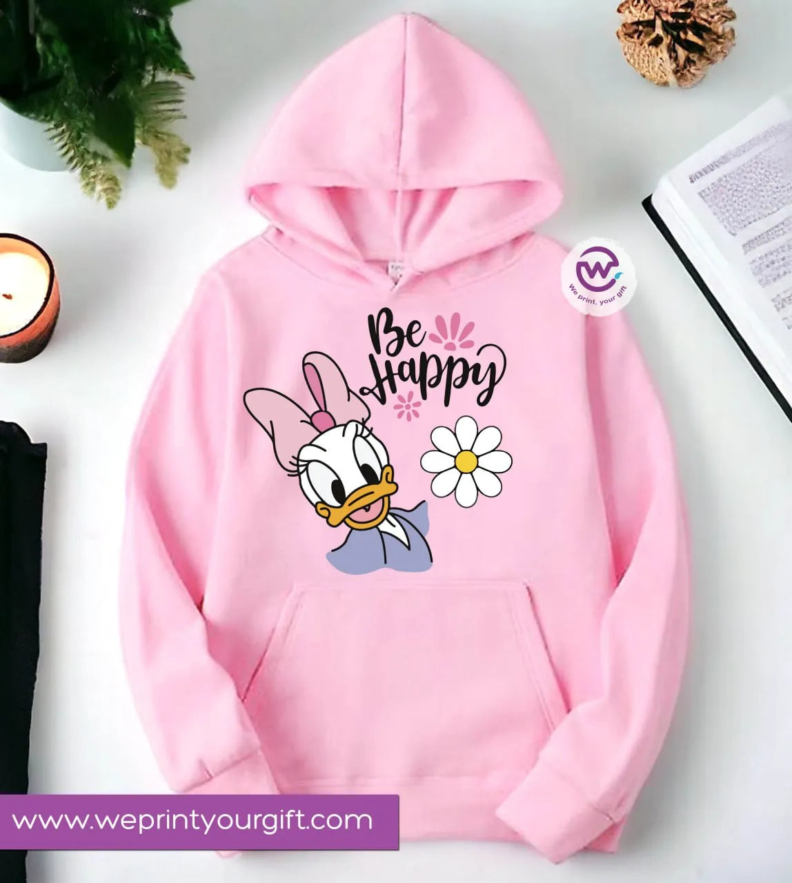 Kids hoodie-Daisy Duck - WE PRINT