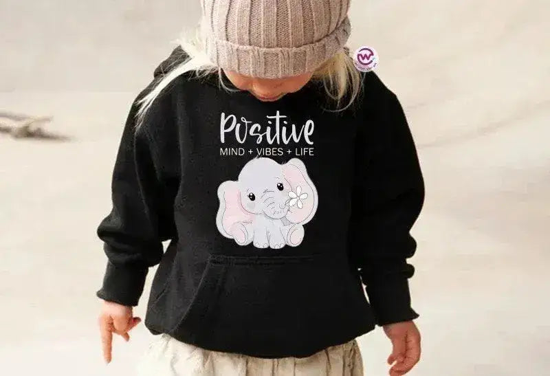 Kids Hoodie-Elephant - WE PRINT