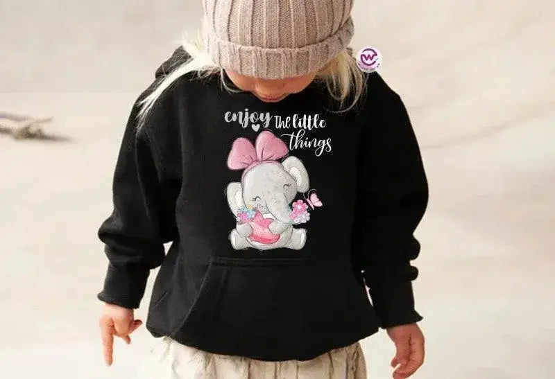 Kids Hoodie-Elephant - WE PRINT