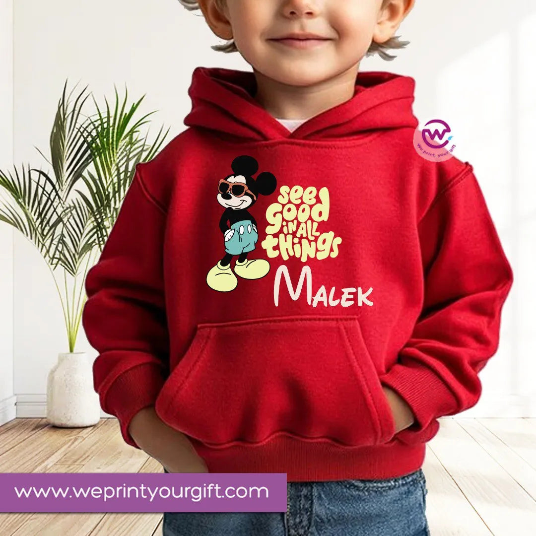 Kids Hoodie-Mickey Mouse - WE PRINT