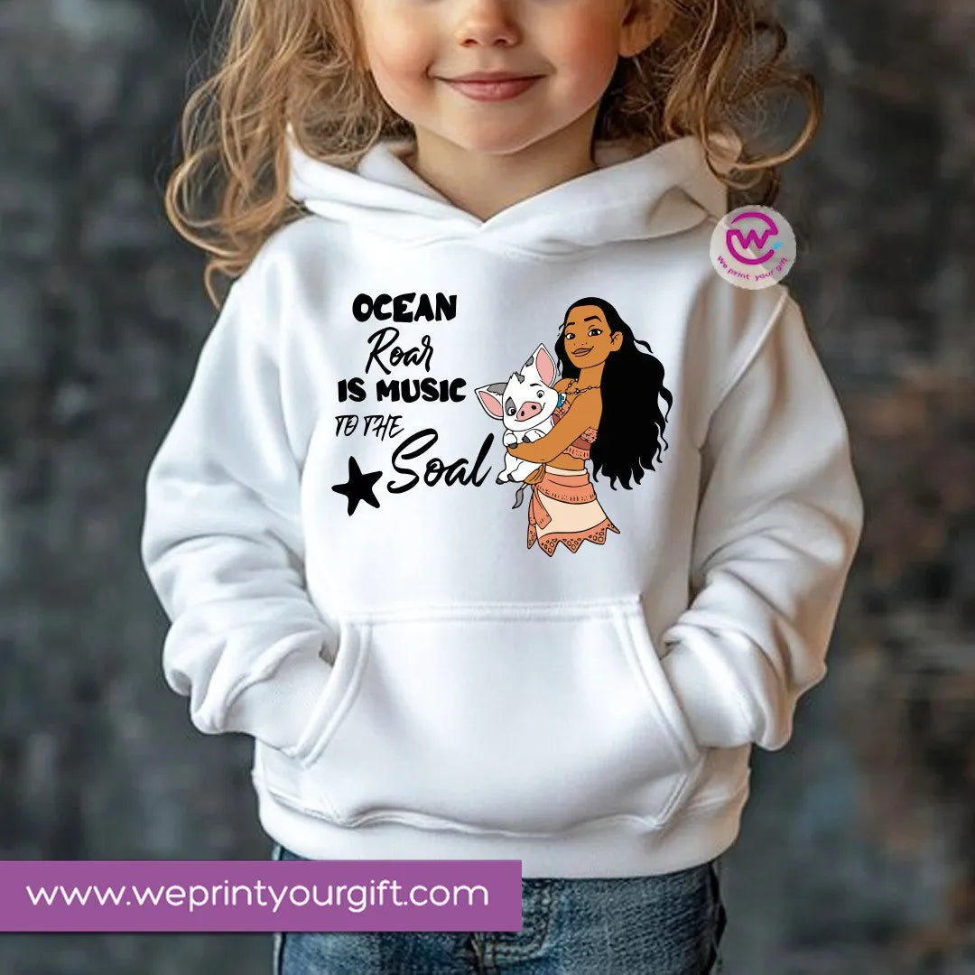 Kids hoodie-Moana - WE PRINT