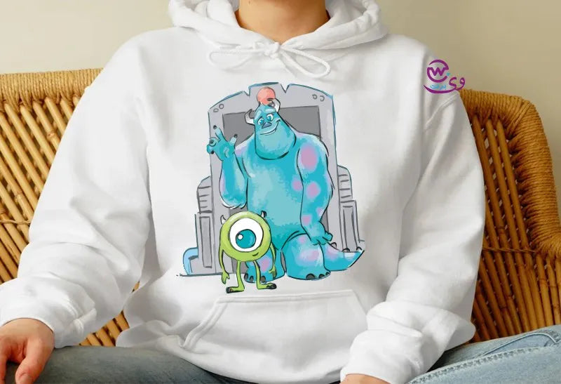 Kids hoodie-monsters inc - WE PRINT