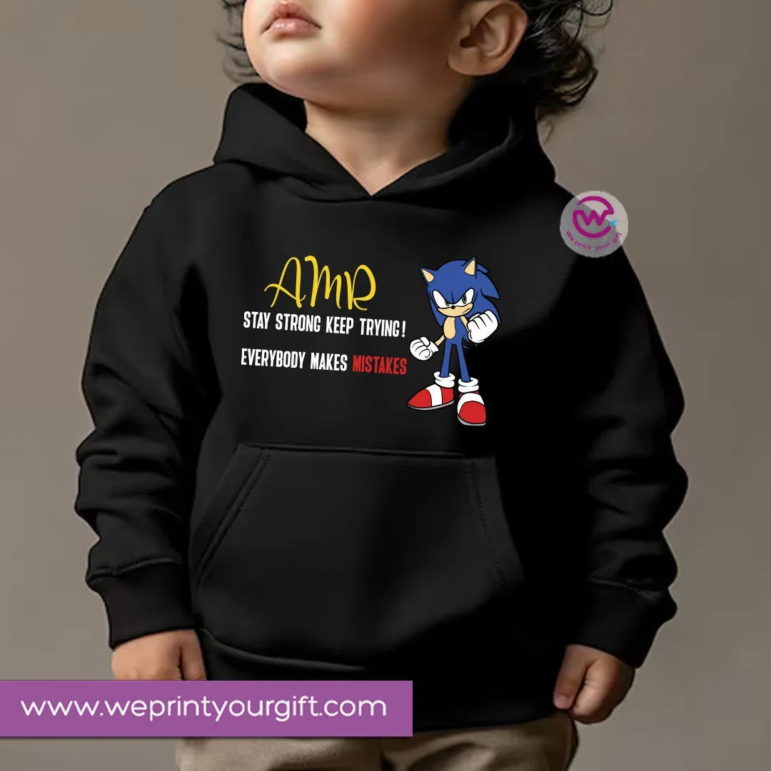 Kids Hoodie-Sonic - WE PRINT