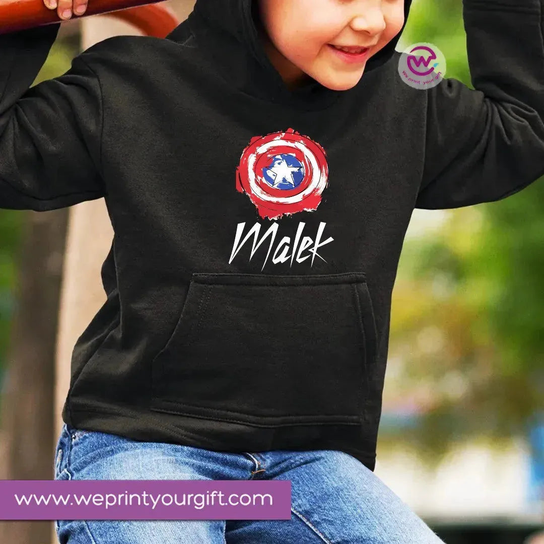 Kids hoodie- Superheroes - WE PRINT