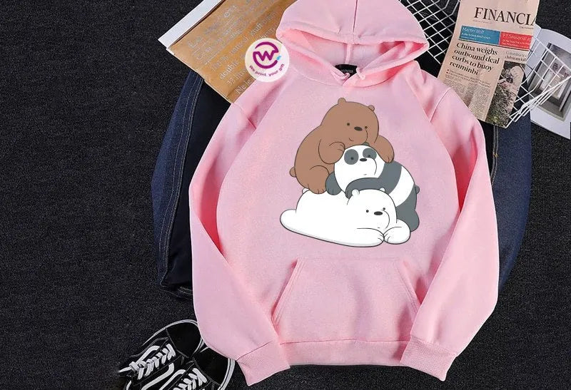Kids hoodie-Three Bears - WE PRINT