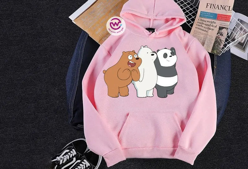 Kids hoodie-Three Bears - WE PRINT
