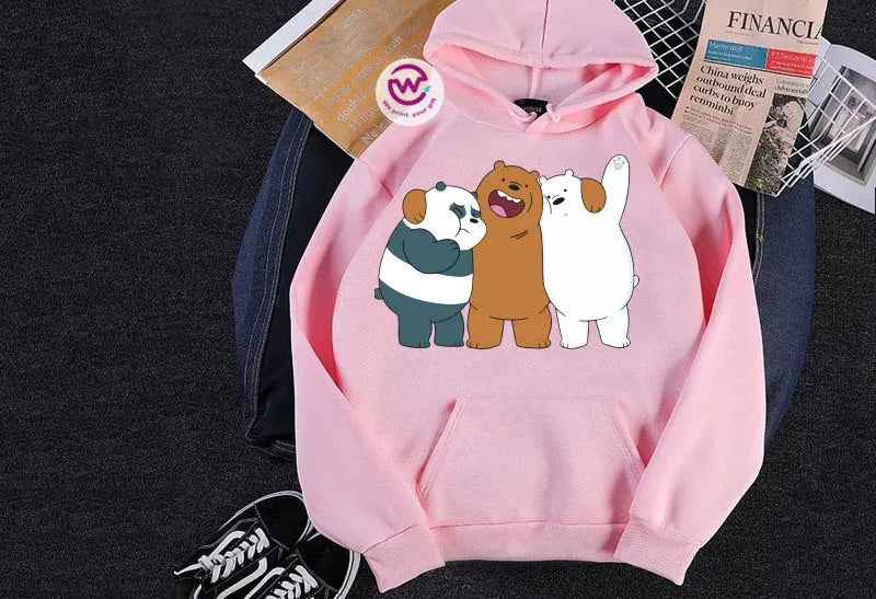 Kids hoodie-Three Bears - WE PRINT