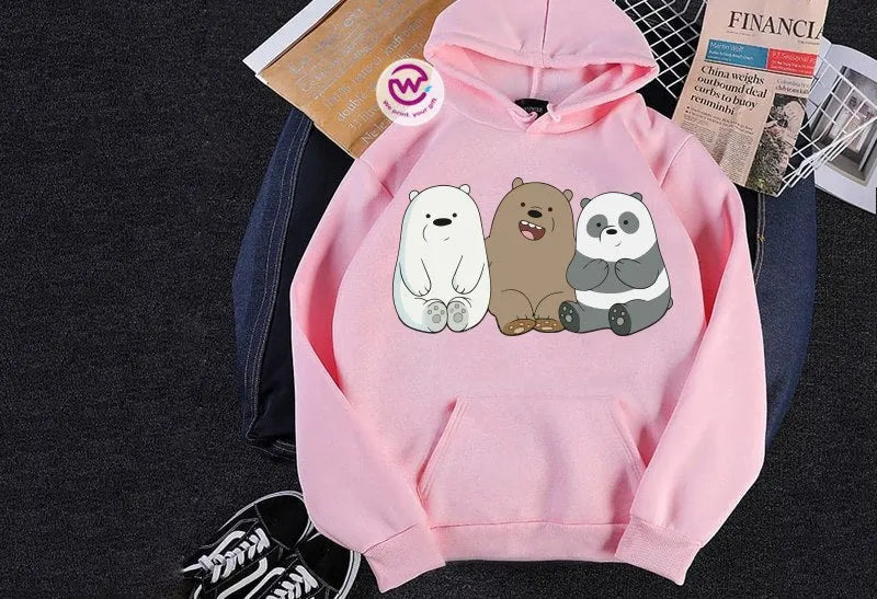 Kids hoodie-Three Bears - WE PRINT