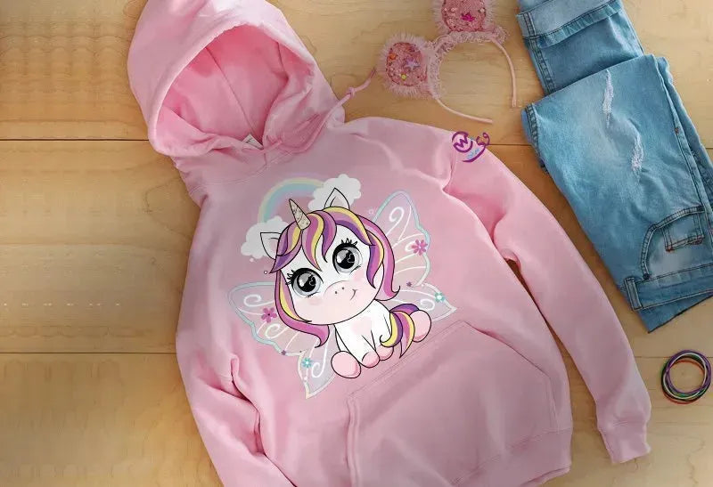 Kids Hoodie-Unicorn - WE PRINT