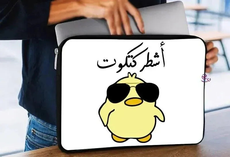 Laptop Sleeve-Canvas-Funny Comics - WE PRINT