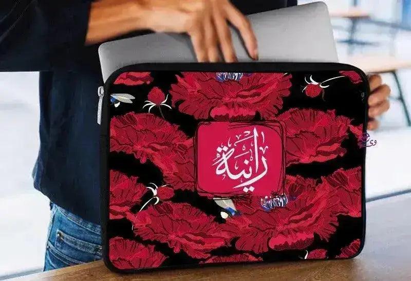 Laptop Sleeve-Canvas-Names-B - WE PRINT