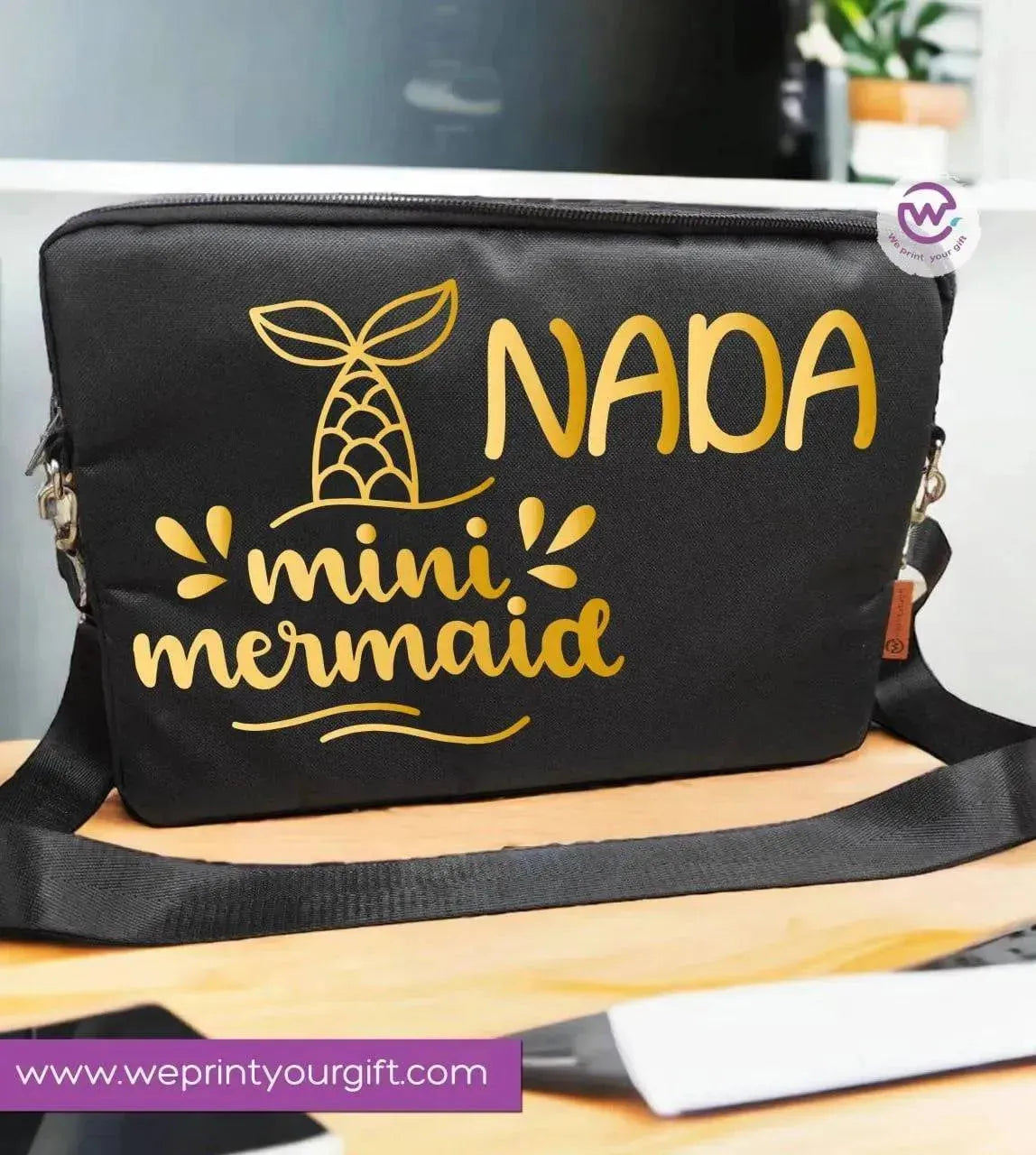 Fabric Laptop Sleeve- Motivation - WE PRINT