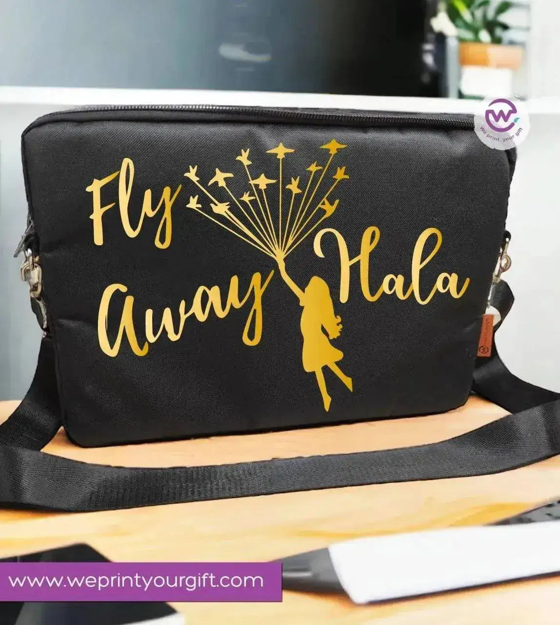 Fabric Laptop Sleeve- Motivation - WE PRINT