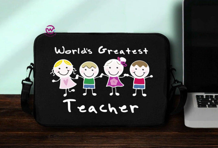 laptop Sleeve-Fabric- Teachers - WE PRINT
