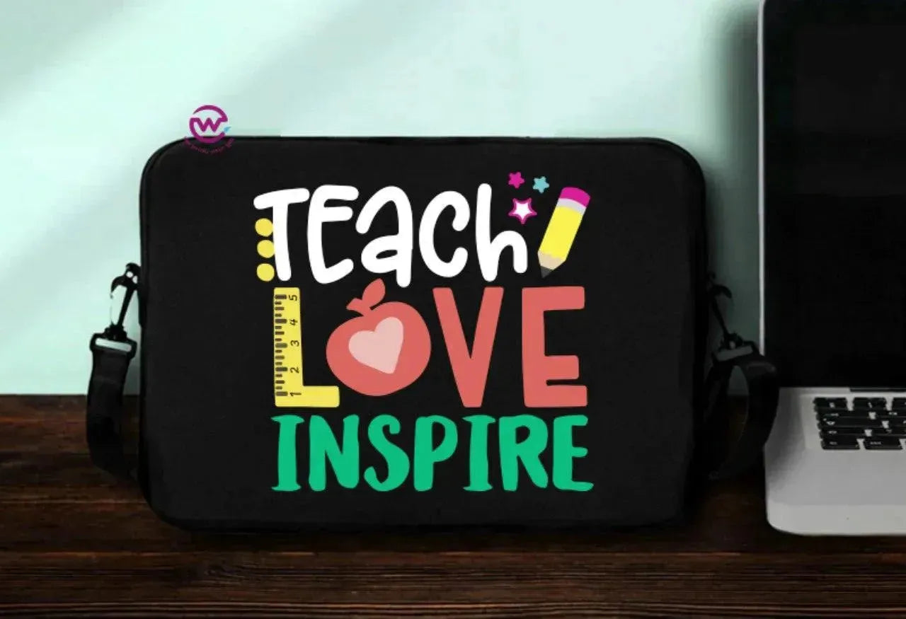 laptop Sleeve-Fabric- Teachers - WE PRINT