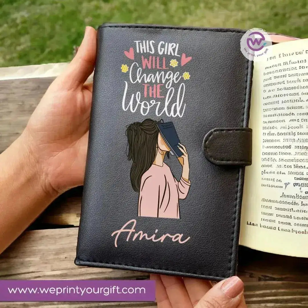 Leather wallet -ART - WE PRINT