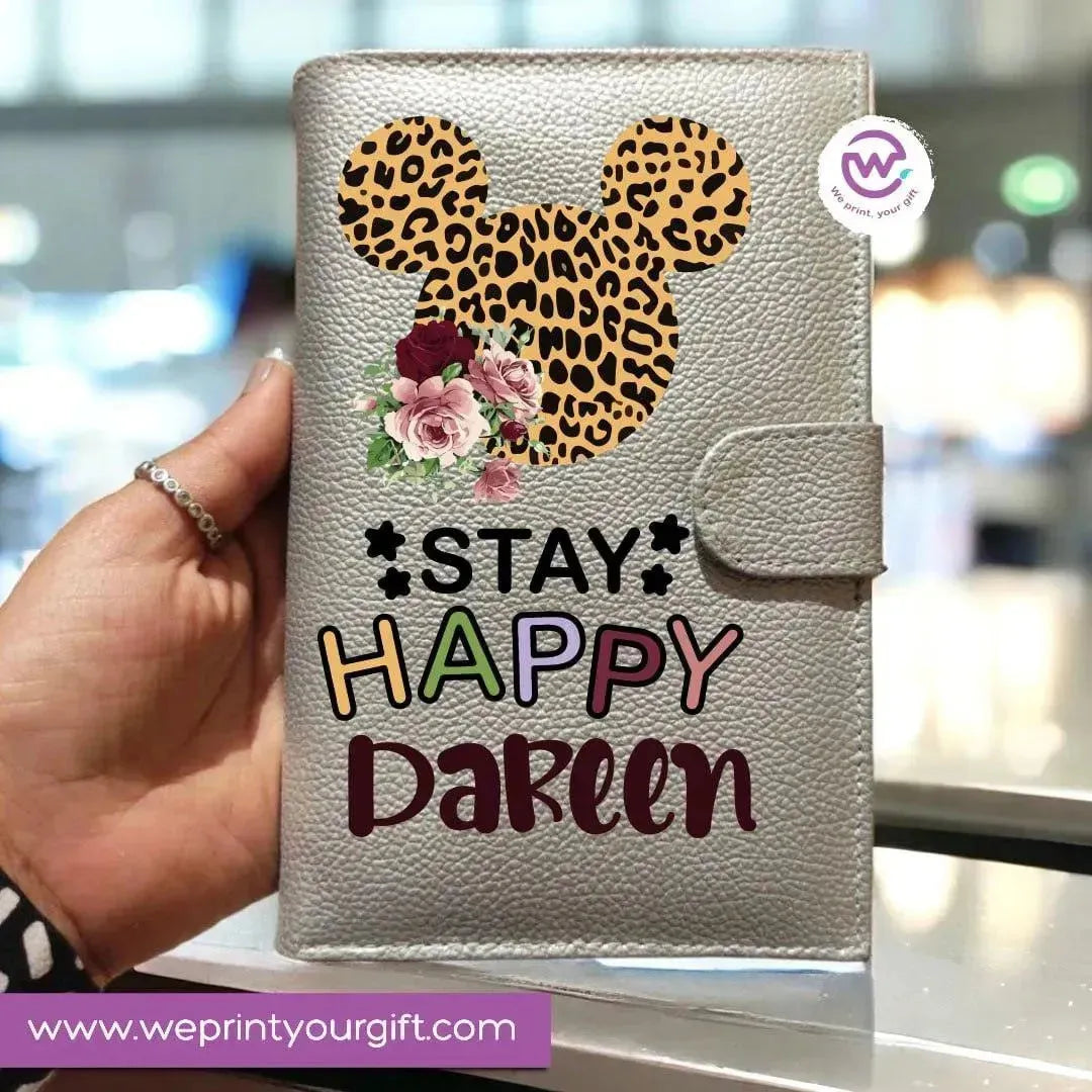 Leather wallet for women-Minnie Mouse - WE PRINT