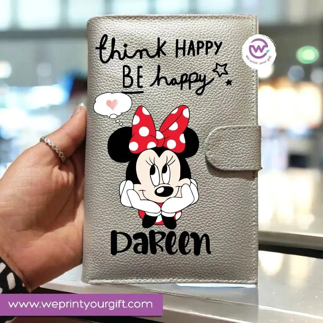 Leather wallet for women-Minnie Mouse - WE PRINT