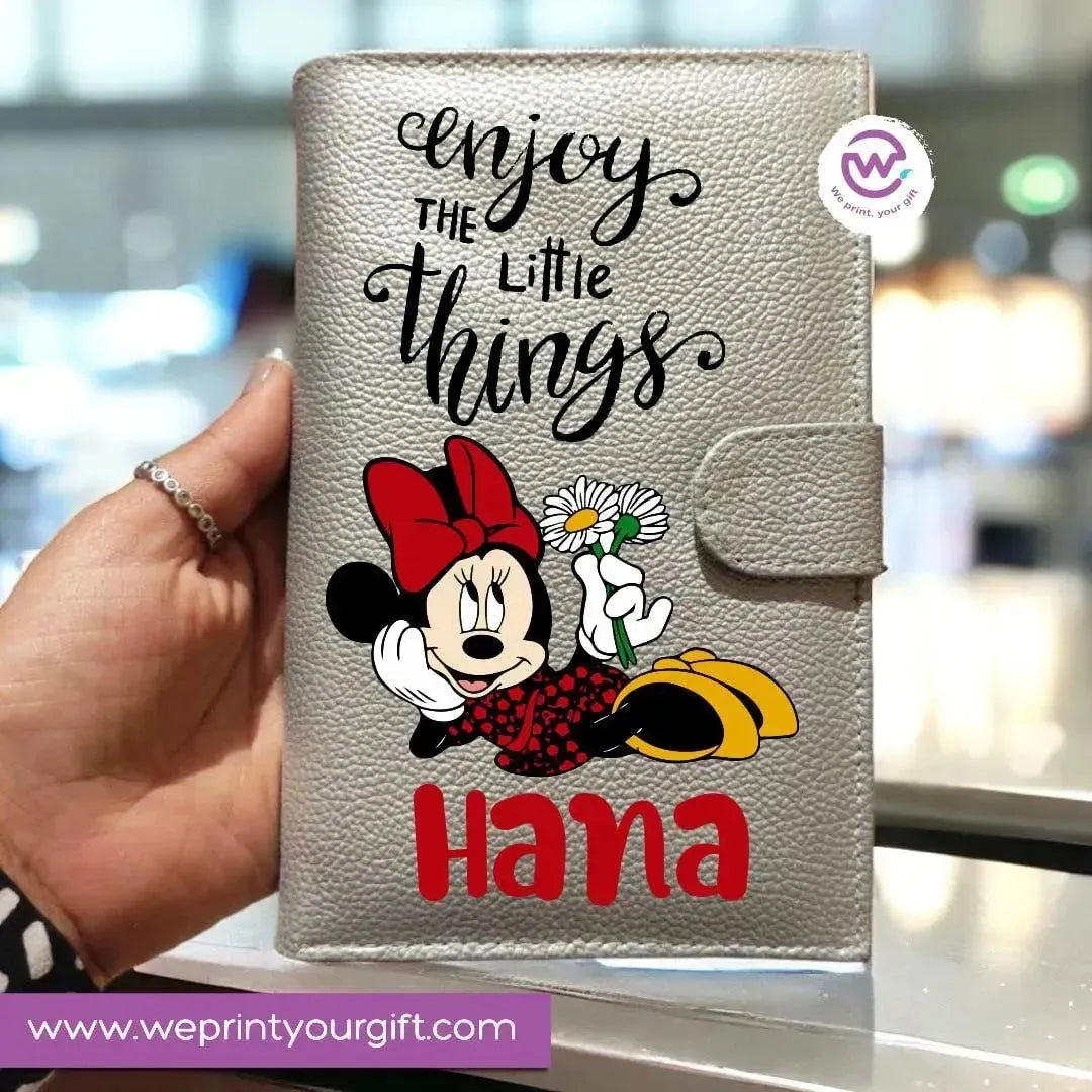 Leather wallet for women-Minnie Mouse - WE PRINT